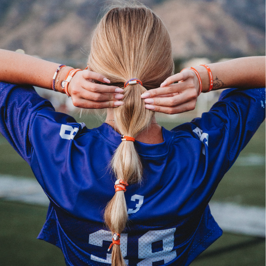 "Clemson University" Game Day Hair Tie Bracelets