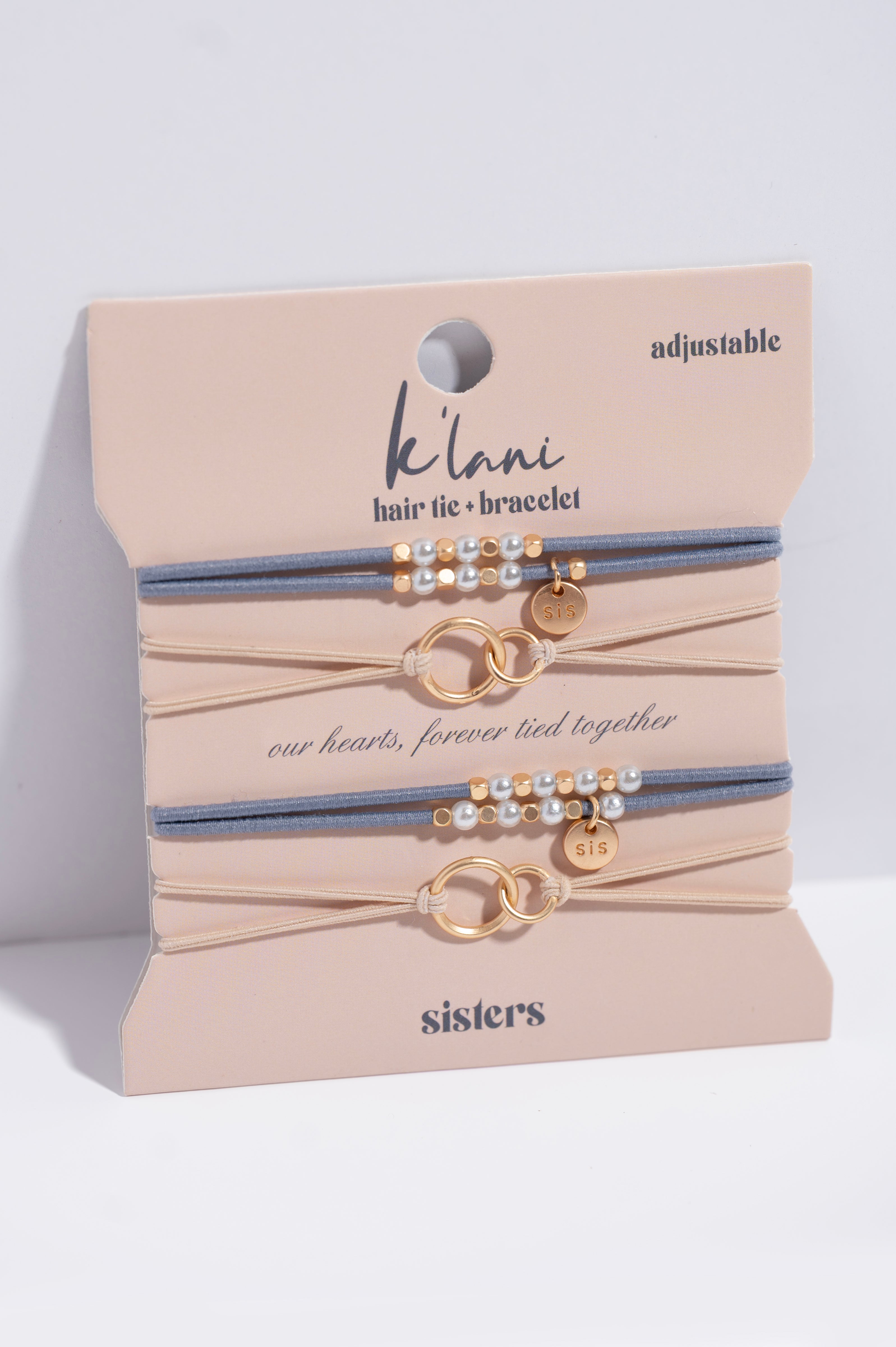 Sisters Hair Tie Bracelet