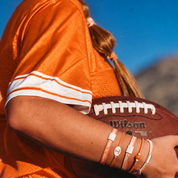 "University of Tennessee" Game Day Hair Tie Bracelets