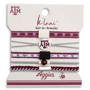 "Texas A&M University" Game Day Hair Tie Bracelets