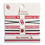"University of Oklahoma" Game Day Hair Tie Bracelets