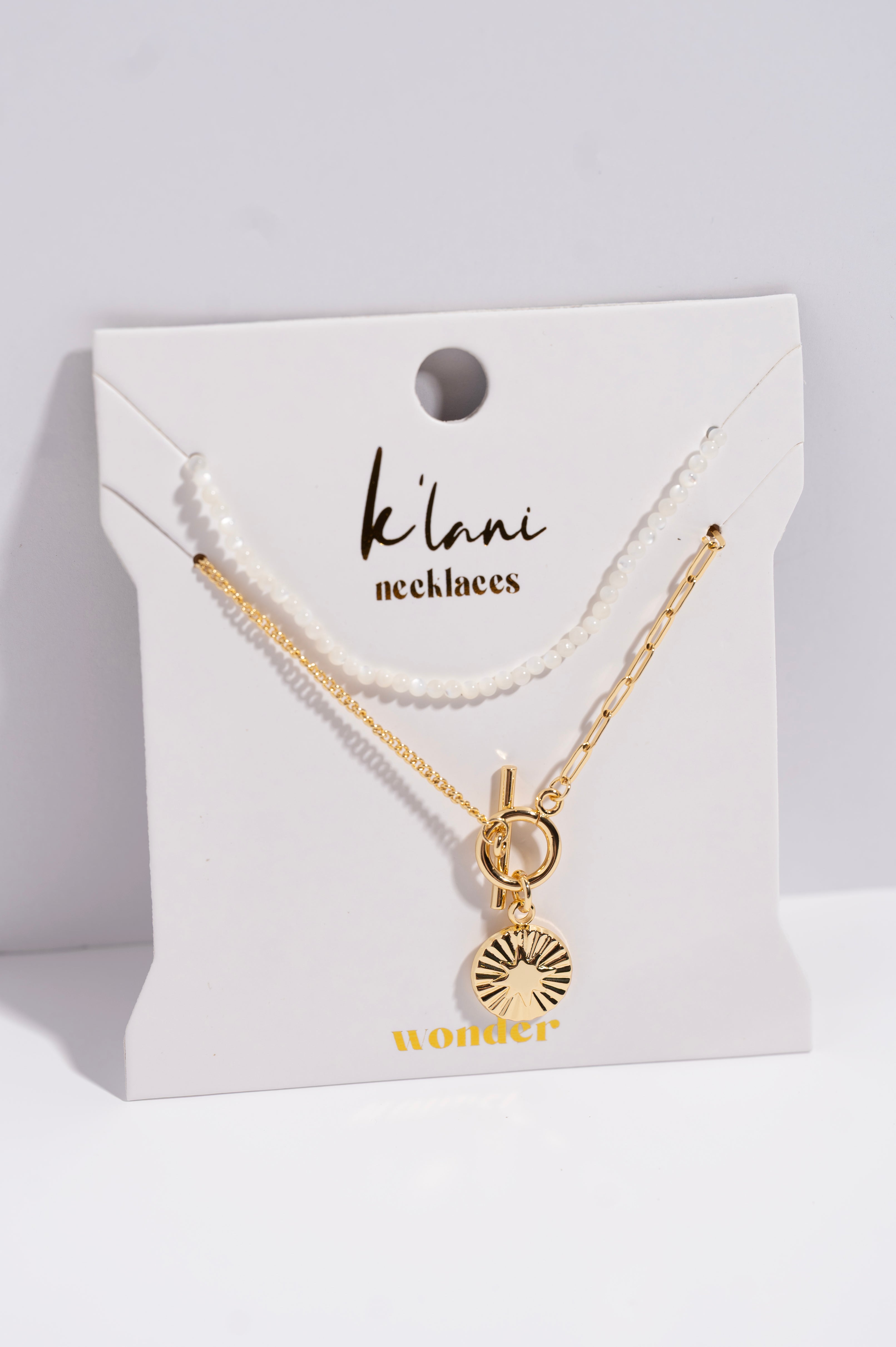 Wonder Necklace Set- New
