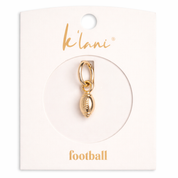 Football Gold Charm