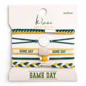 green yellow Hair Tie Bracelets