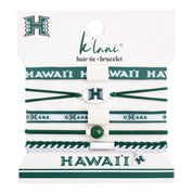"Hawaii University" Game Day Hair Tie Bracelets