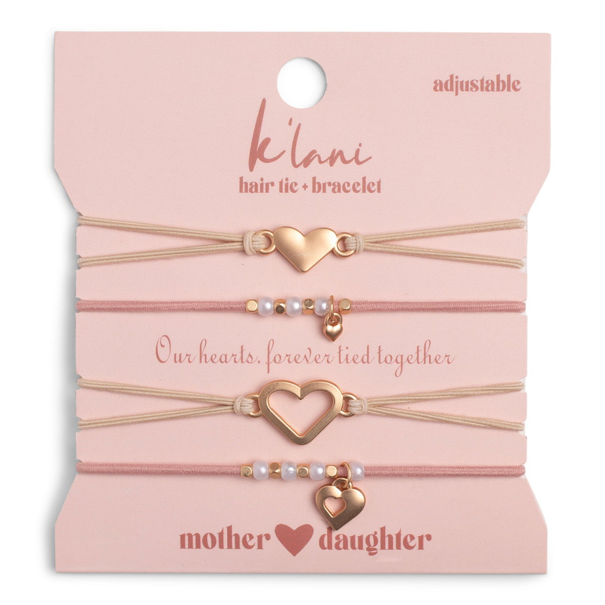 Mother / Daughter - Hair Tie Bracelet