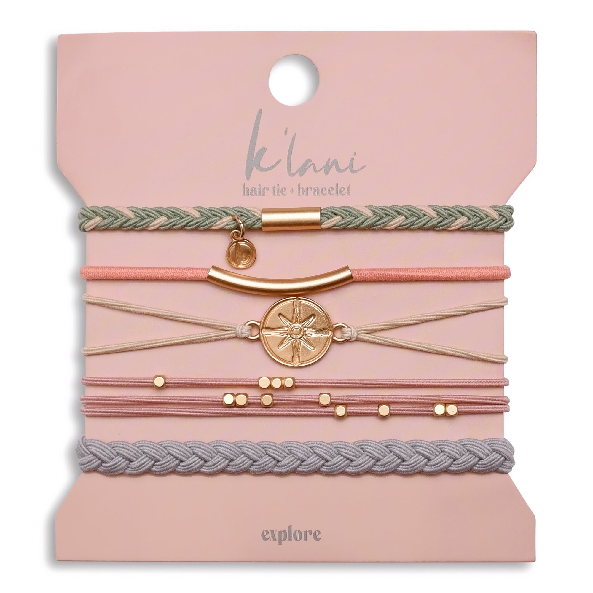 K’lani hair tie bracelet – stylish and functional accessory worn on wrist or in hair. Best hair tie bracelet by K’lani – perfect for workouts, everyday wear, and going out. Fashionable K’lani hair tie – stretchy bracelet that doubles as a hair band. K’lani bracelet hair tie – cute, practical, and made to wear all day. Stackable K’lani hair tie bracelets – comfortable and versatile wrist accessory. K’lani hair tie set – trendy and durable bands designed to be worn as bracelets. Elastic K’lani bracelet – perf