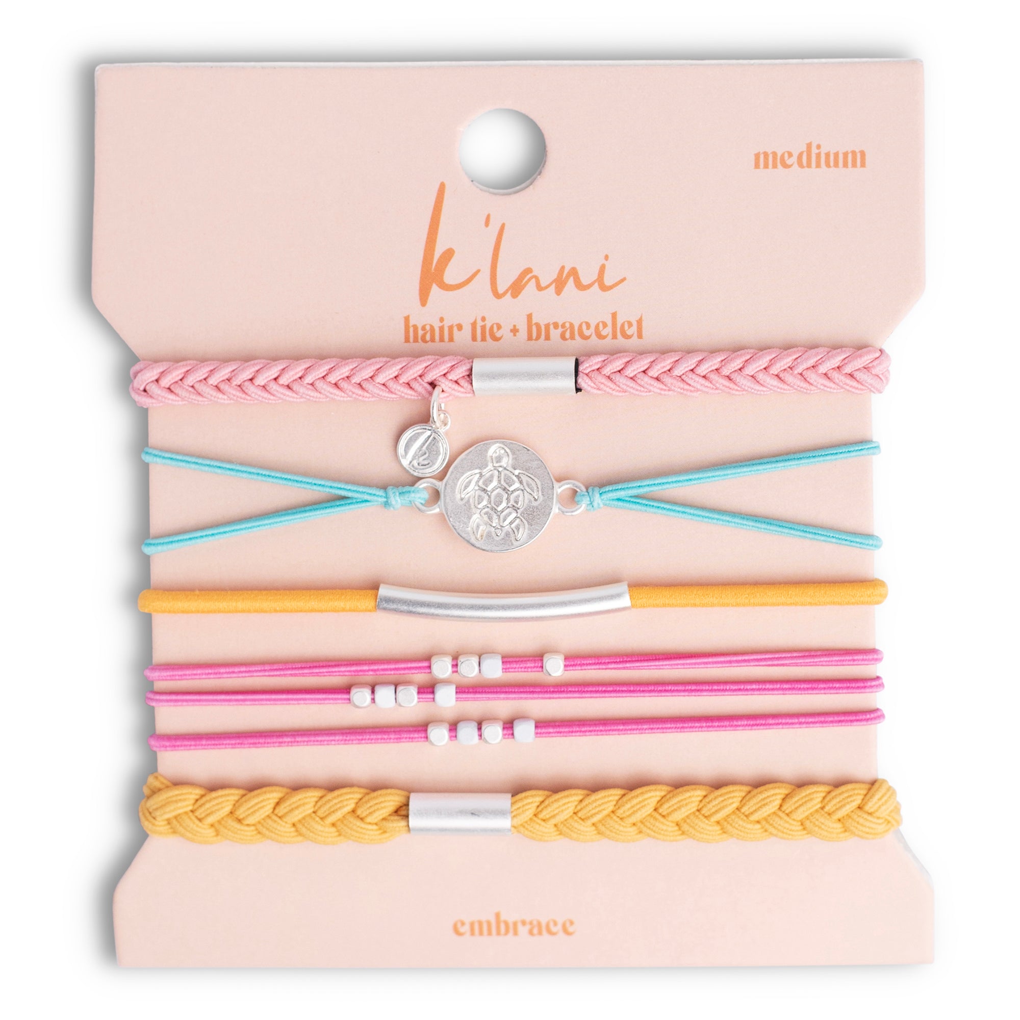 K’lani hair tie bracelet – stylish and functional accessory worn on wrist or in hair. Best hair tie bracelet by K’lani – perfect for workouts, everyday wear, and going out. Fashionable K’lani hair tie – stretchy bracelet that doubles as a hair band. K’lani bracelet hair tie – cute, practical, and made to wear all day. Stackable K’lani hair tie bracelets – comfortable and versatile wrist accessory. K’lani hair tie set – trendy and durable bands designed to be worn as bracelets. Elastic K’lani bracelet – perf