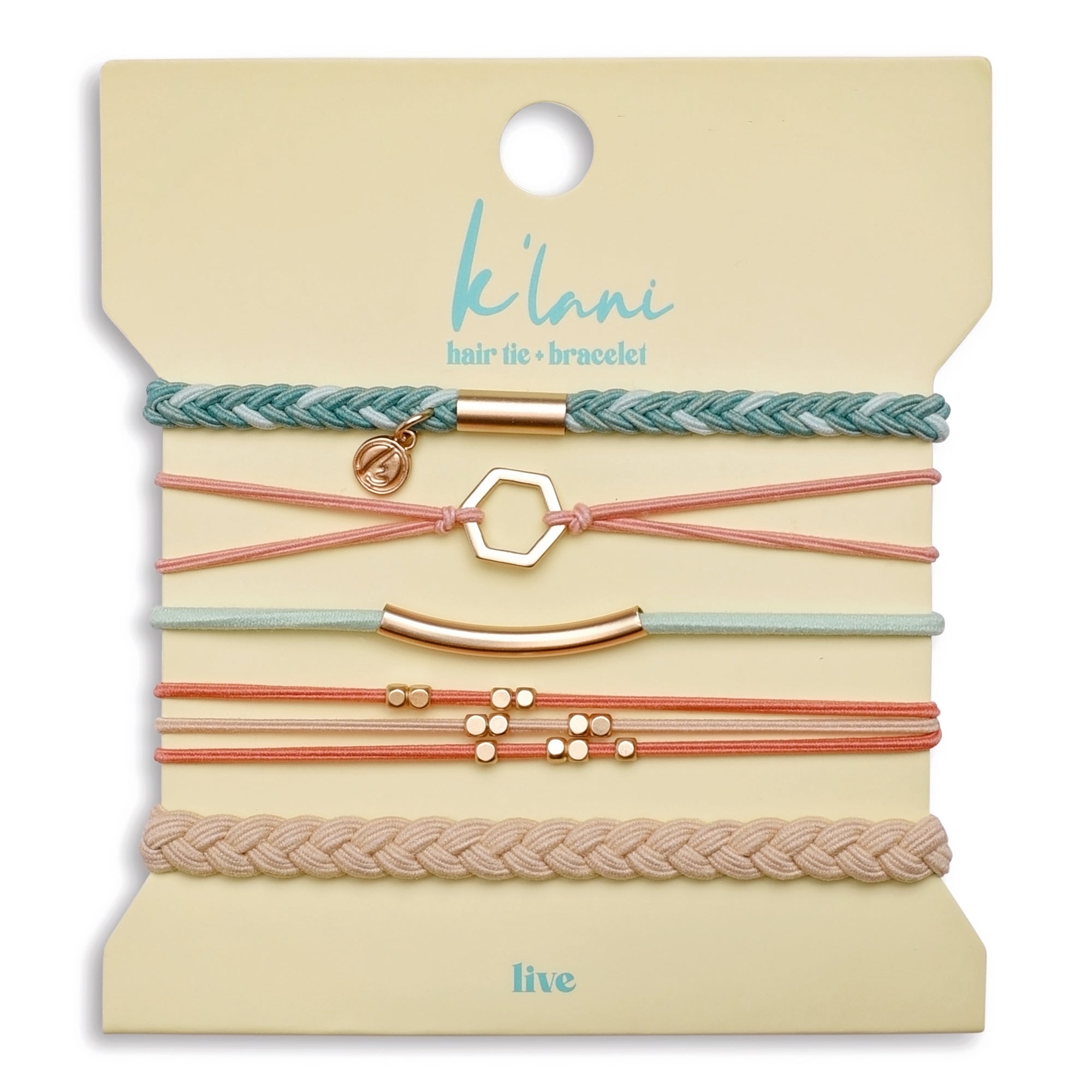 K’lani hair tie bracelet – stylish and functional accessory worn on wrist or in hair. Best hair tie bracelet by K’lani – perfect for workouts, everyday wear, and going out. Fashionable K’lani hair tie – stretchy bracelet that doubles as a hair band. K’lani bracelet hair tie – cute, practical, and made to wear all day. Stackable K’lani hair tie bracelets – comfortable and versatile wrist accessory. K’lani hair tie set – trendy and durable bands designed to be worn as bracelets. Elastic K’lani bracelet – perf